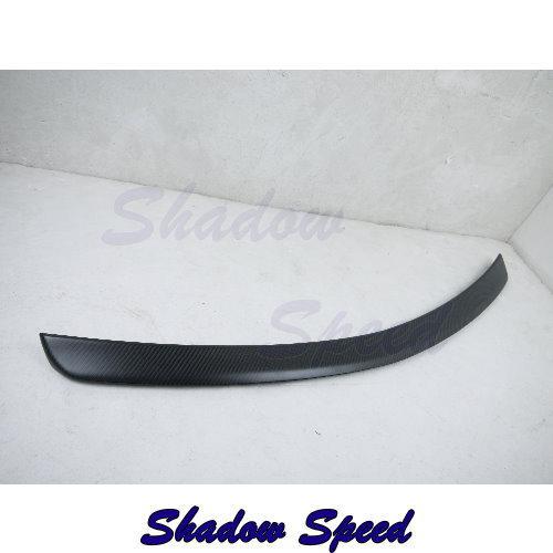 Matte carbon fiber mercedes benz w204 sedan a type rear trunk spoiler 08 ~ 12 ◆