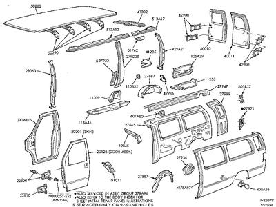 F2uz1511309a ford housing - fuel tank filler pipe