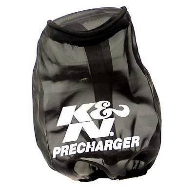 K&n 22-8029pk air filter wrap precharger polyester black conical ea