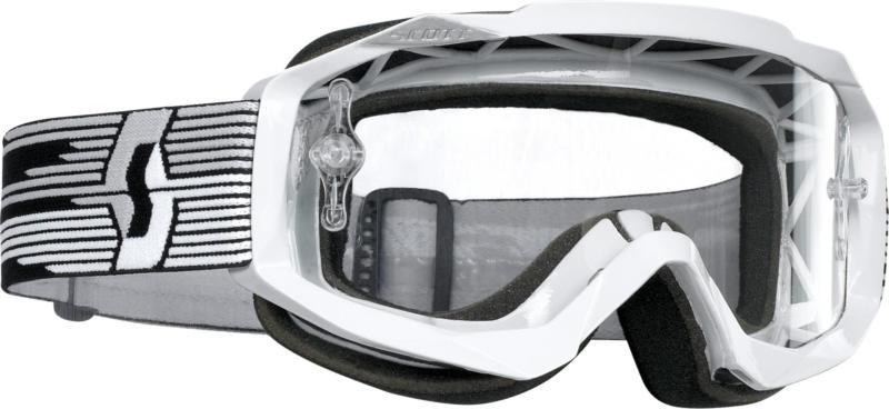 Scott usa hustle goggles white/clear lens