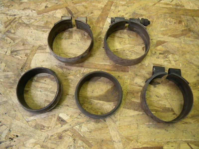 91 porsche 911 964 exhaust clamps