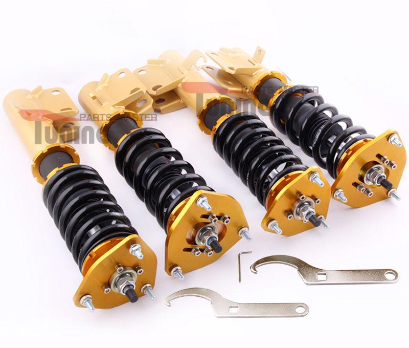 Adjustable damping coilovers for subaru impreza wrx gc8 93-01 shock absorber