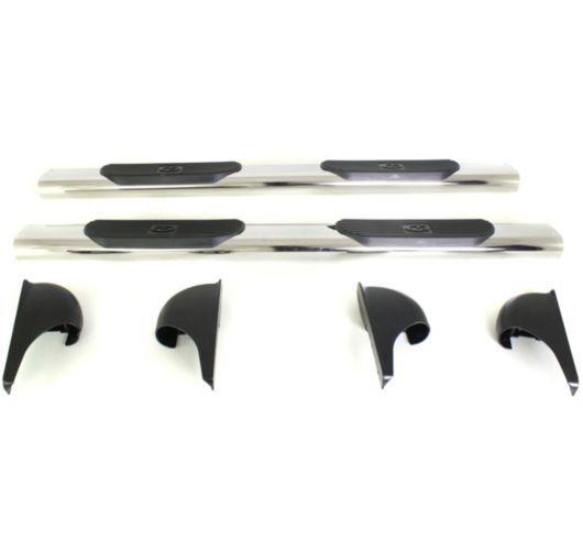 Rampage set of 2 nerf bars new polished f150 truck ford f-150 98 97 96 14070