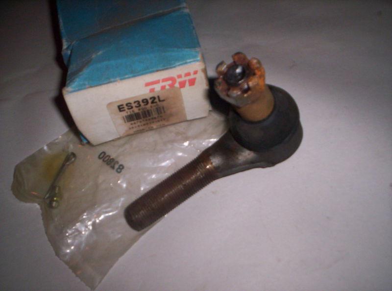 68-75 international trw es392l steering tie rod end nos