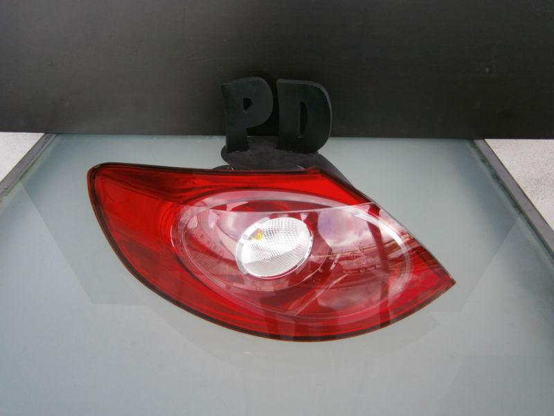 2009-2010 vw passat cc lh driver tail light assembly  p.d.fl oem / warranty