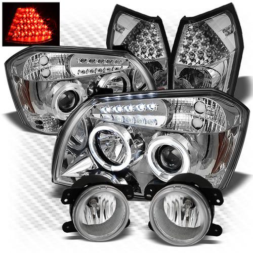 05-07 magnum projector headlights + philips-led perform tail lights + fog lights