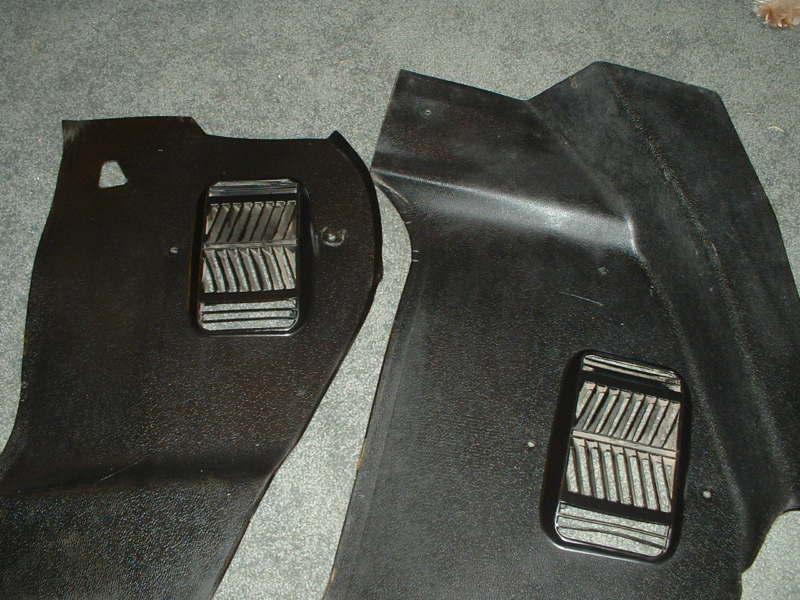 Volvo kick panel, from a 1971 142, also 140 series, 144 145 142