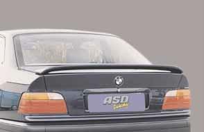 >1992-1998 bmw 3 series e36 sedan (4 door) wing spoiler (unpainted)