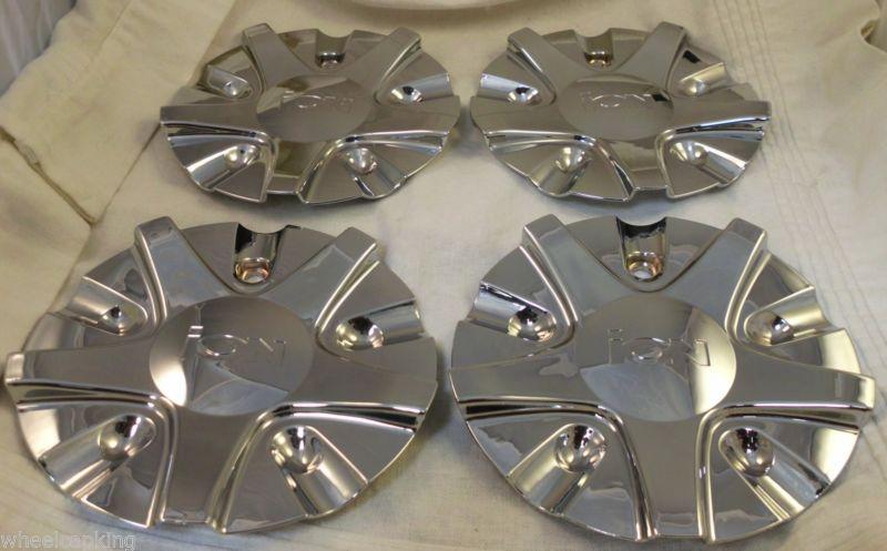 Ion wheels chrome custom wheel center cap caps set 4 #c10117-cap new!