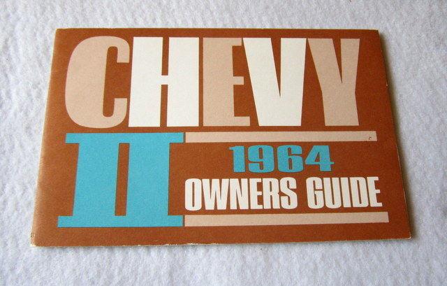 1964 chevy ii chevrolet gm owners manual