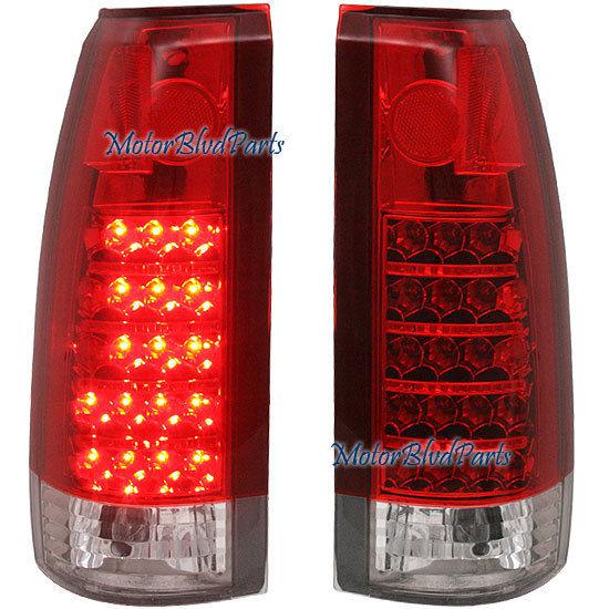 Gmc checy suv truck led tail lights rear brake lamps