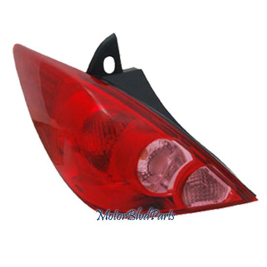 07-12 nissan versa hatchback tail lamp light driver side left lh l