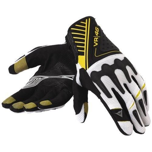 Dainese vr46 crosser gloves black/fluorescent-yellow