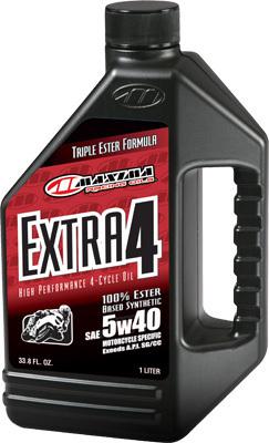 Maxima extra 4 4-cycle oil 5w-40 1l 30-17901