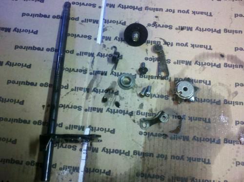 1988 kawasaki bayou klf 220 transmission shifter rod assembly linkage