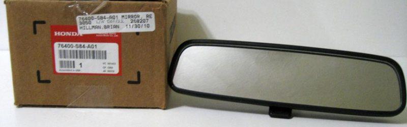 Honda accord mirror rear view - interior - 76400-s84-a01 - new in original box