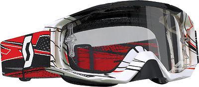 Scott tyrant adult goggle sprinter black red