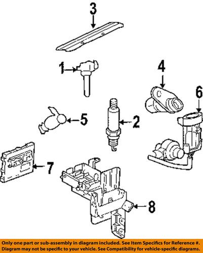 Gm oem 12584079 camshaft position sensor/engine camshaft position sensor