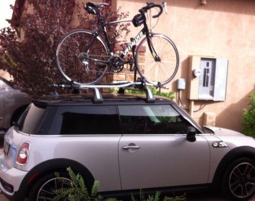 Mini cooper roof bike rack by mini cooper