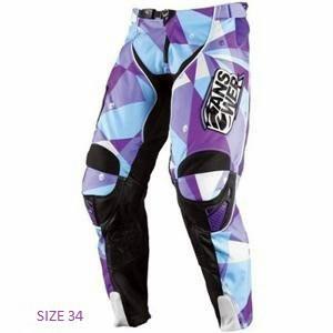 New answer racing skullcandy pant 34 #45-0755 waist size 34" purple