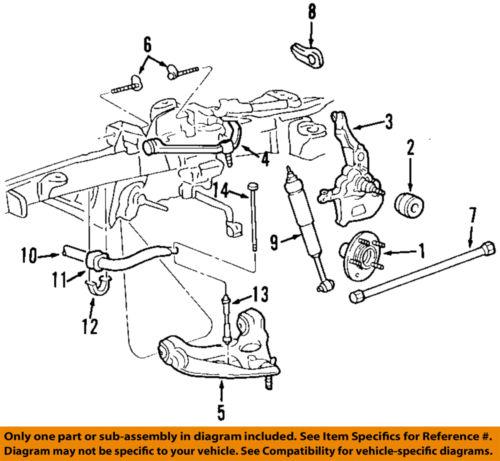 Ford oem 6l5z-1104-b front wheel bearing & hub/axle bearing & hub