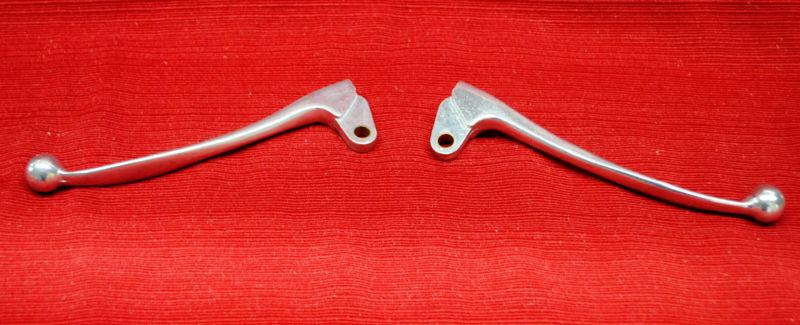 Yamaha xs750,xt500,yz125,yz175,yz250,yz400, polished handlebar levers dx0004