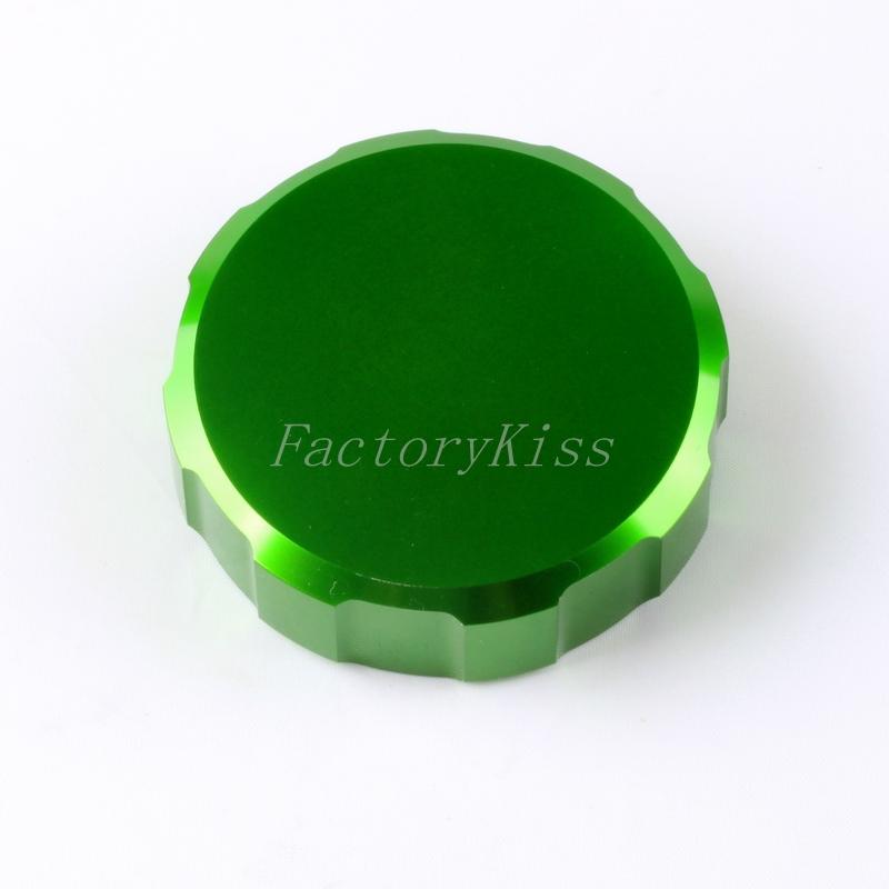 New brake reservoir cap fit kawasaki zx6r/636/rr zx7r 12r 14r z750 z1000 green