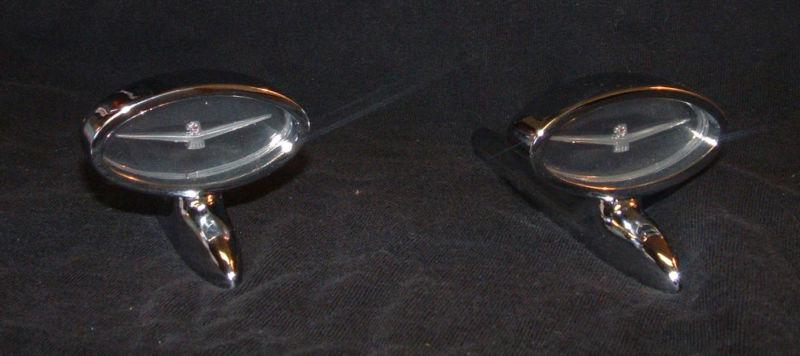 1960 ford thunderbird front fender ornaments -1 pair -  new