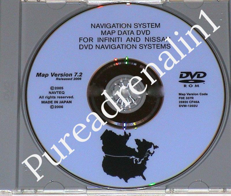 2006 2007 2008 nissan 350z roadster grand touring coupe navigation map data dvd 