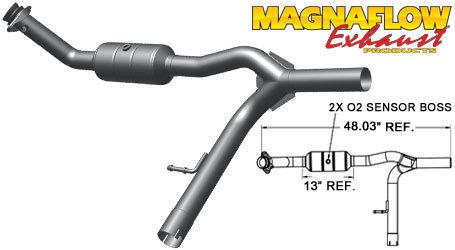 Magnaflow catalytic converter 93124 ford f-150,f-150 heritage