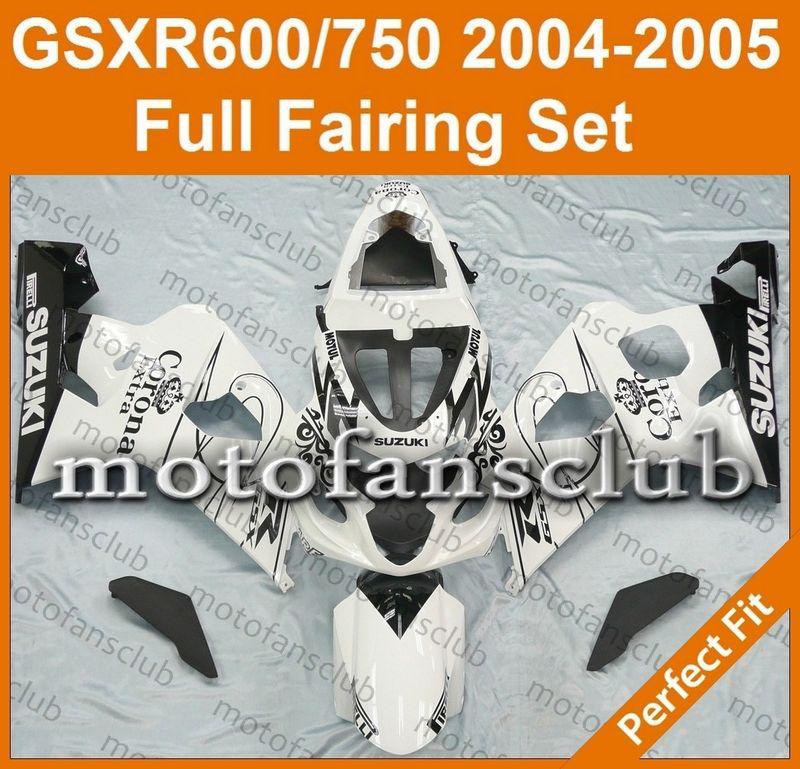 Fit suzuki gsxr 750 gsxr 600 04 05 gsx-r 2004 2005 fairing bodywork k4 #13 c