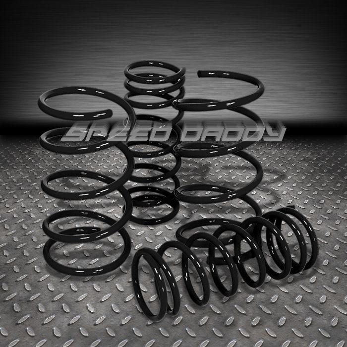 2" drop suspension lowering springs/spring 95-99 nissan maxima gle/gxe a32 black