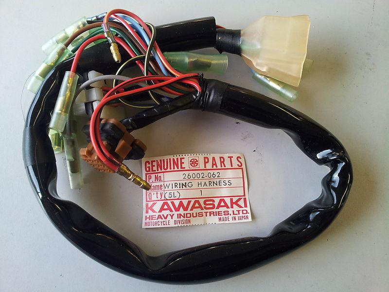 Kawasaki ke 125 wiring harness 26002-062 nos