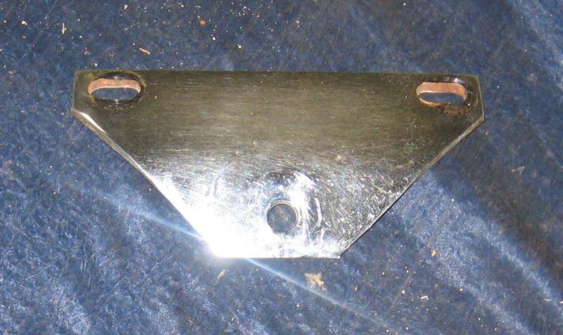 Bates style vintage headlight bottom mount bracket triumph bsa chopper bobber 