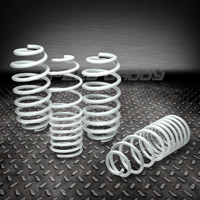 1.5"drop suspension lowering springs/spring 06-09 honda civic fd2/fg/fk/fn white