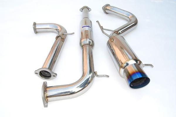 Invidia exhaust n1 catback cat back ti tip 00-05 mitsubishi eclipse v6 dsm 3g