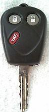 Saab 9-7x 2005-2009 keyless entry remote key fob cut fcc id: sfu1008552 nice!!!