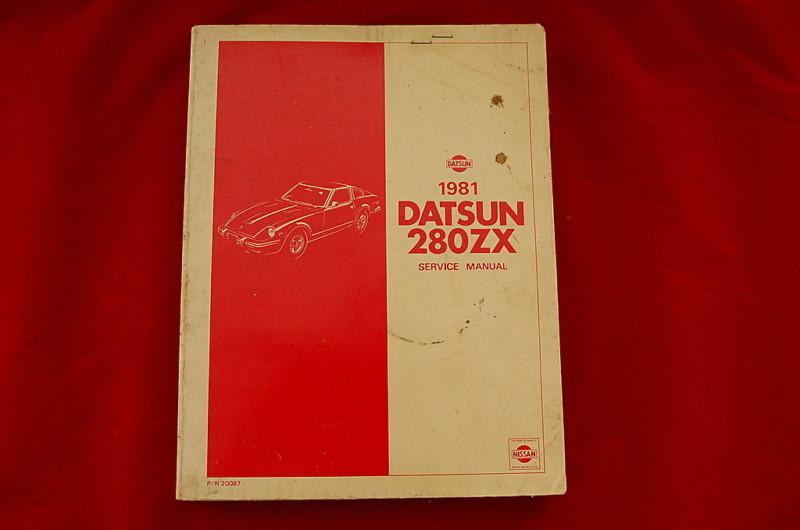 1981 datsun 280zx factory service manual