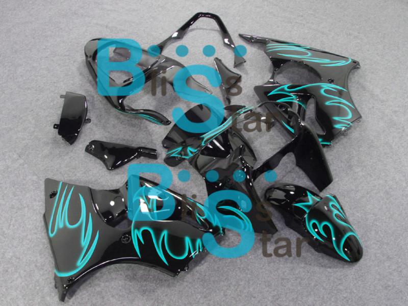 E06 custom fairing kit set fit for kawasaki ninja zx6r zx-6r 2000-2002 2001 w6