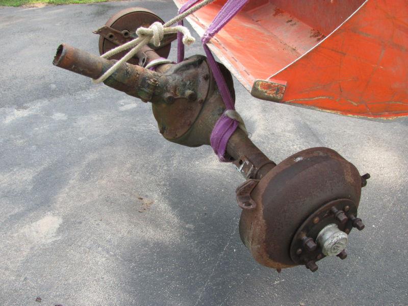 Vintage 1926 dodge brothers rear end, turns smoothly, make offer