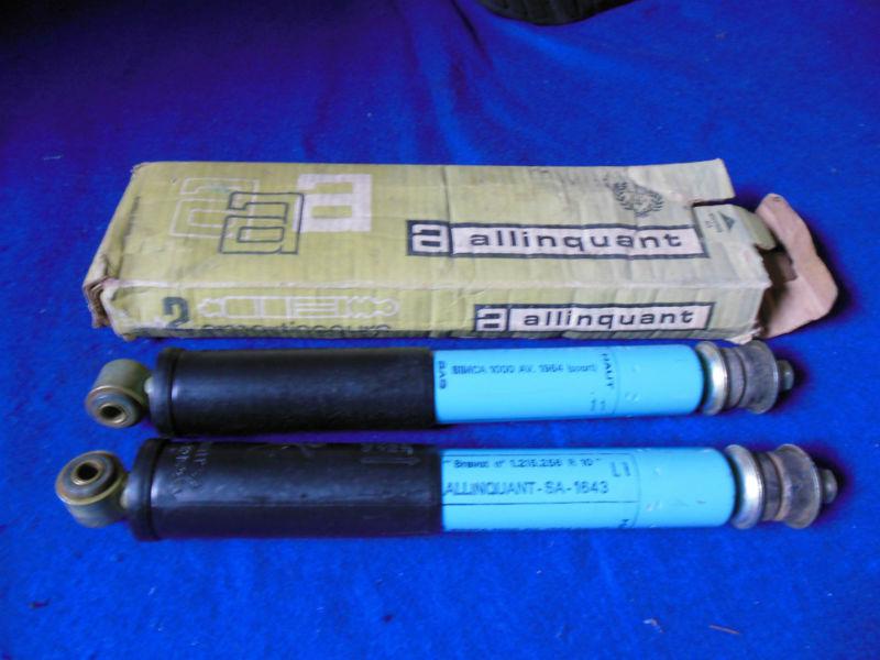 Nos allinquant shock absorbers (2) 1964 simca 1000 sport 1643