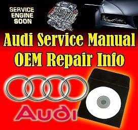 Audi original service repair manual software on dvd-rom