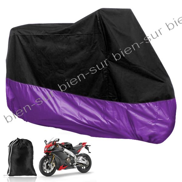 Motorcycle motorbike scooter cover waterproof uv protective rain dust xl purple