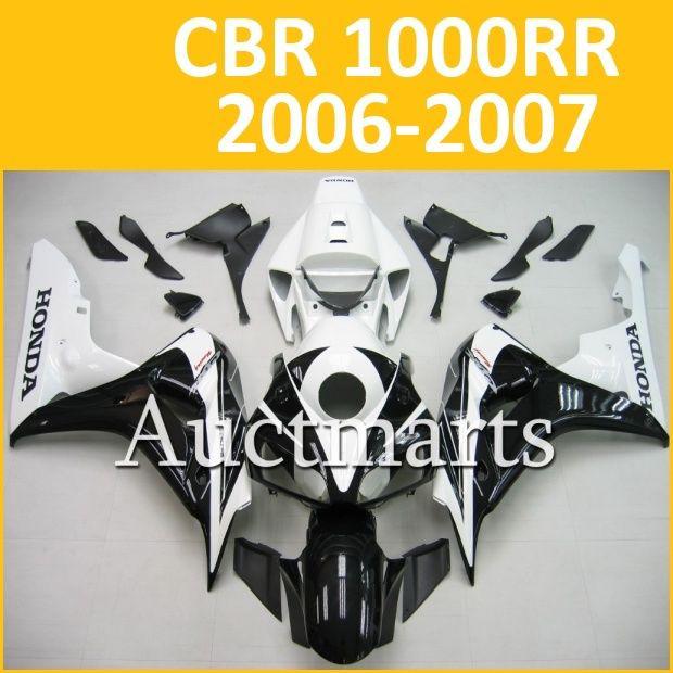 Fit honda 06 07 cbr1000rr cbr 1000 rr 2006 2007 fairing kit abs plastics b13 e23