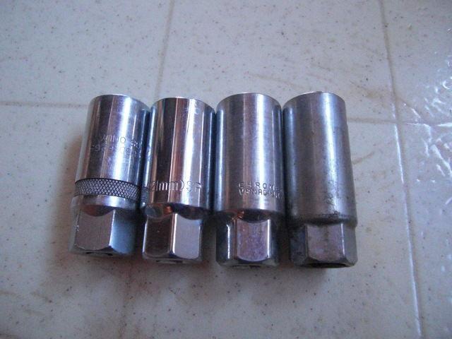 Spark plug sockets