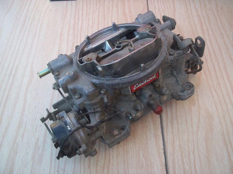 Edelbrock carburetor performer series model 1406 600 cfm with electric choke 