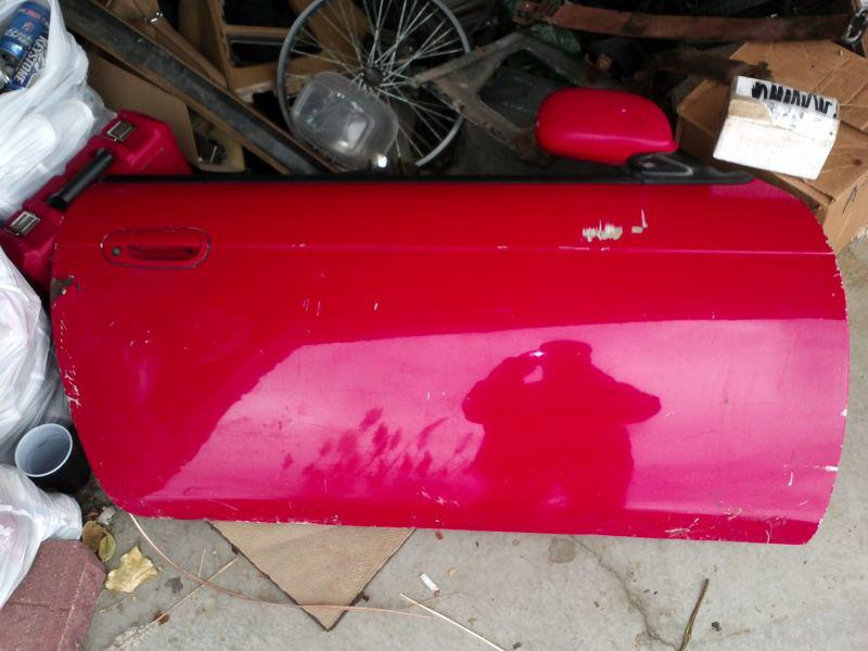 240sx s14 passenger door red with window & mirror may deliver to certain states