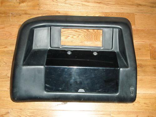 Boat glove box with bezel blue water 4.3l mercruiser