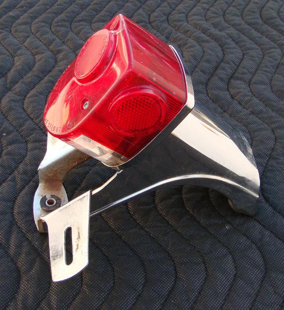 1969-1978 honda minitrail ct70 complete taillight assy ct70h k0 k1 k2 minibike 