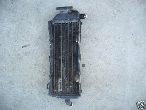 1996 suzuki rmx250 rh radiator 94 95 96 97 98 right filler side rmx 250 1995 93 